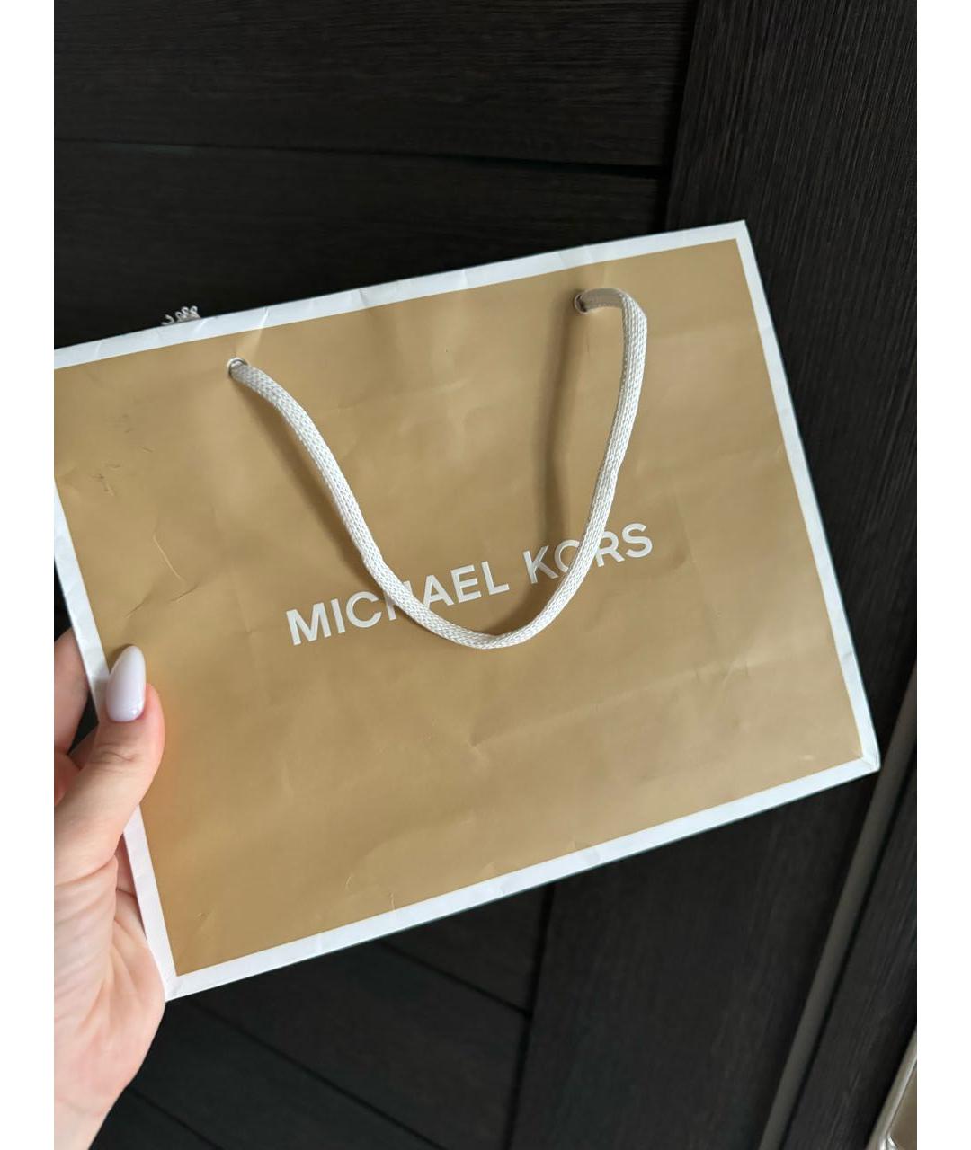 MICHAEL KORS Черные пластиковые солнцезащитные очки, фото 7