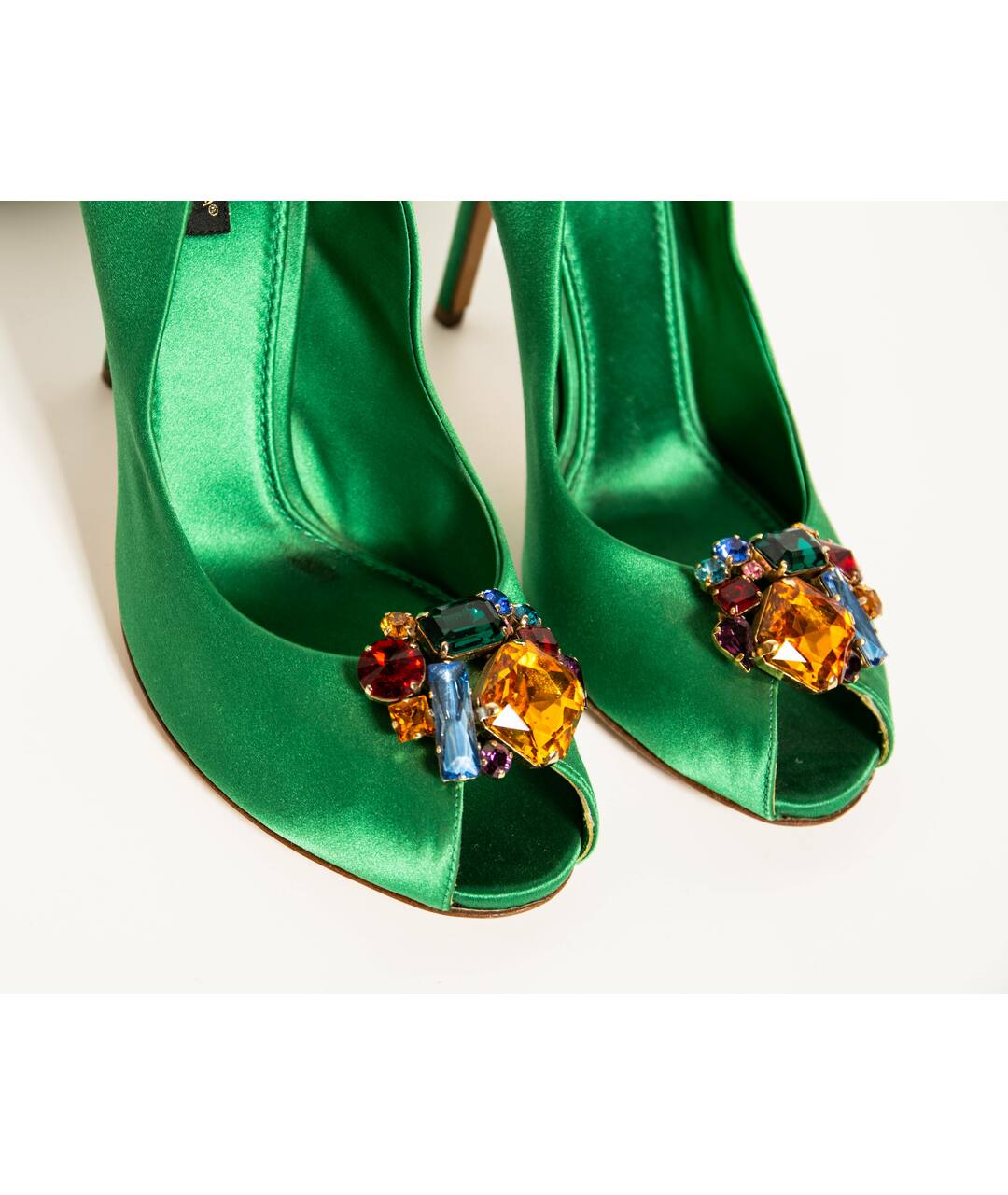 DOLCE&GABBANA Зеленые туфли, фото 4