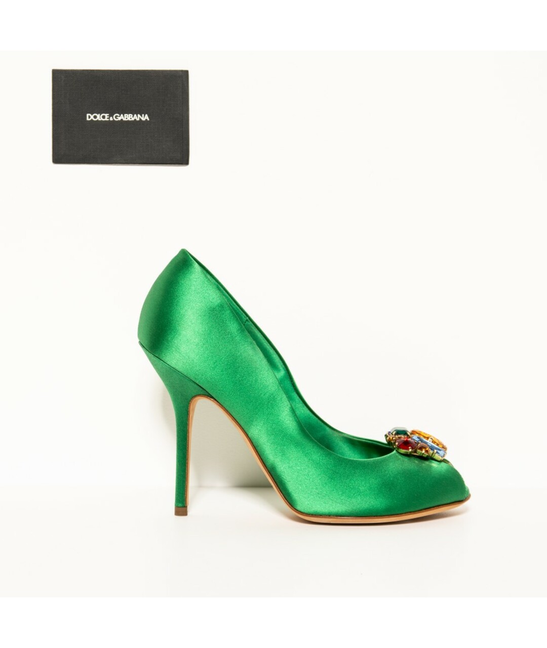 DOLCE&GABBANA Зеленые туфли, фото 5