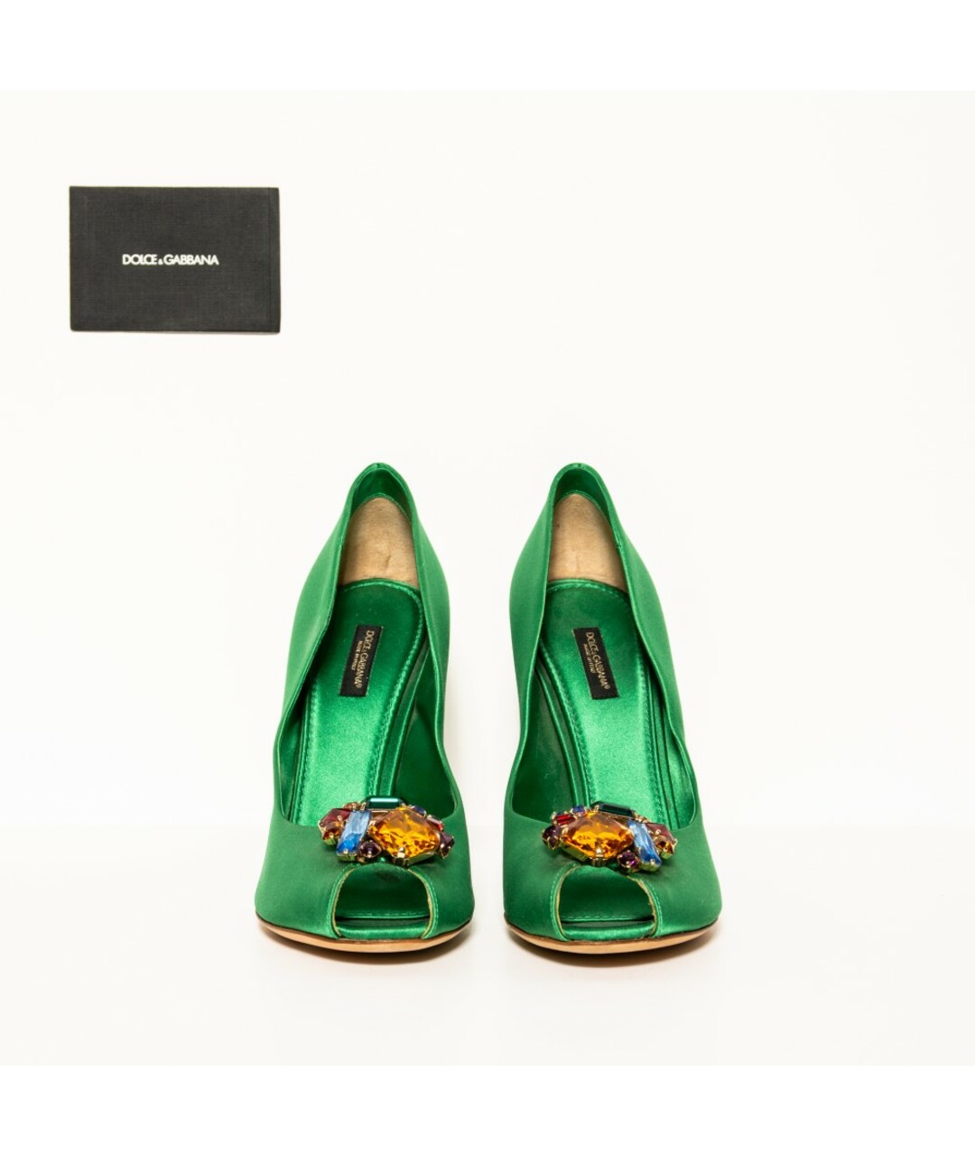 DOLCE&GABBANA Зеленые туфли, фото 2