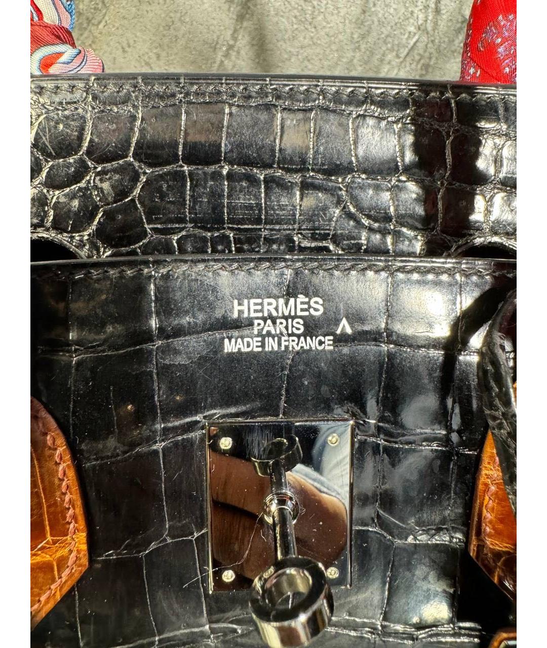 HERMES PRE-OWNED Кожаная сумка с короткими ручками, фото 8