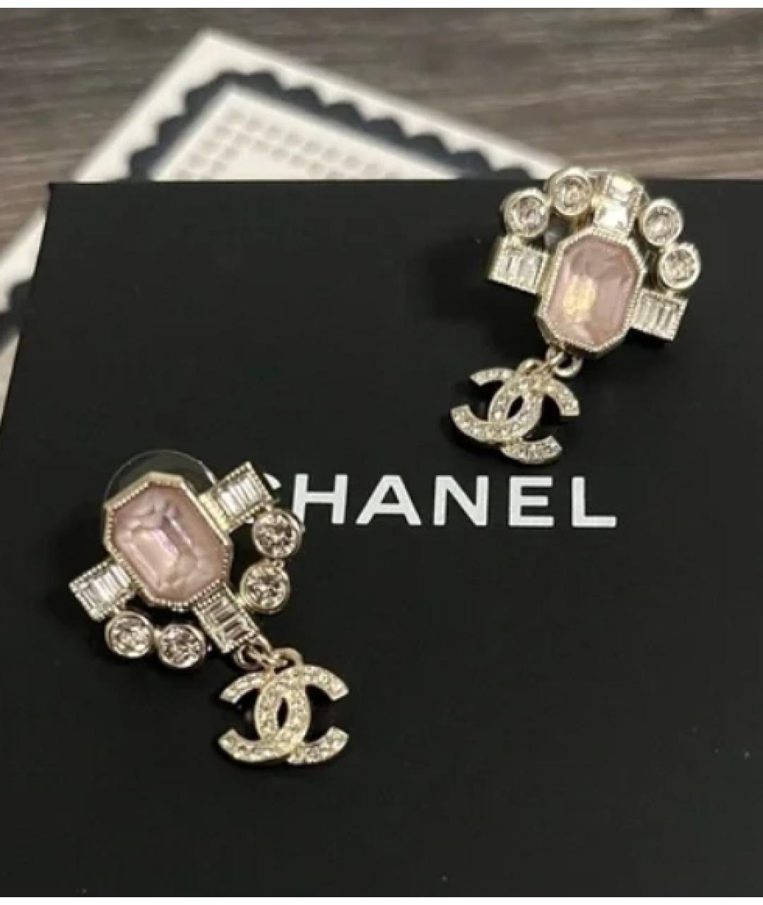 CHANEL PRE-OWNED Розовые серьги, фото 4