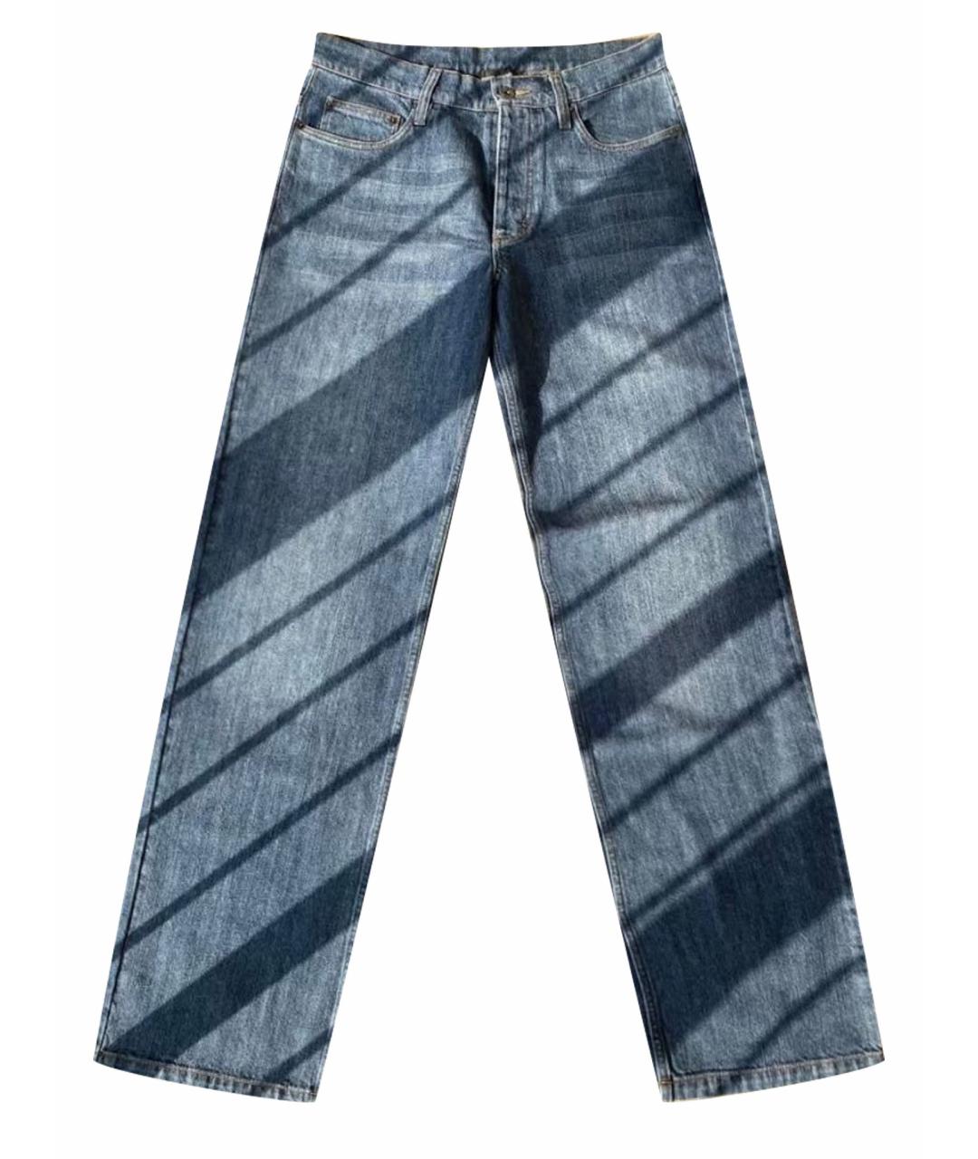 SONIA RYKIEL Темно-синие хлопковые джинсы, фото 1