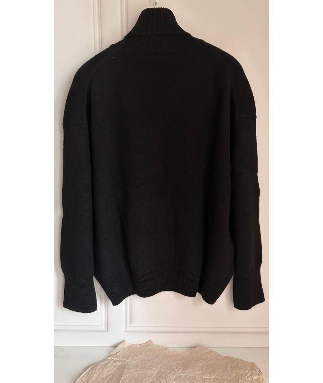 12 STOREEZ Черный кашемировый джемпер / свитер, фото 2