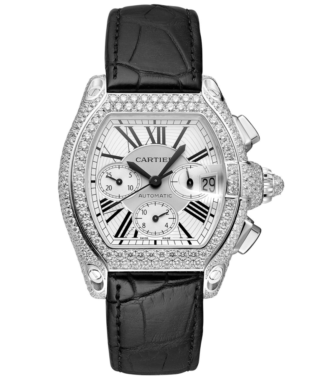 CARTIER Часы из белого золота, фото 1