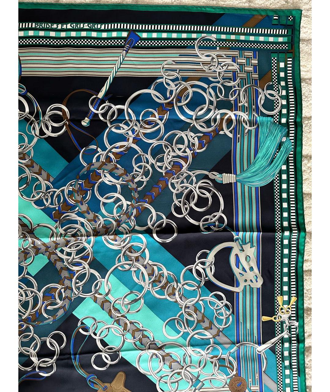 HERMES PRE-OWNED Шелковый платок, фото 4