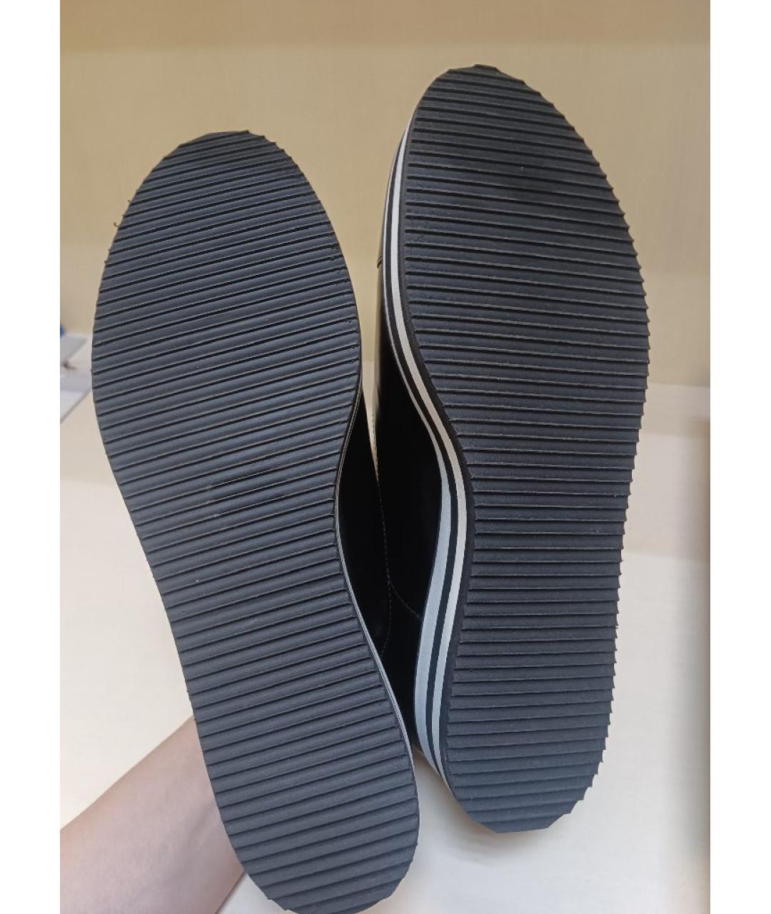 ERMANNO SCERVINO Черные ботинки из лакированной кожи, фото 6