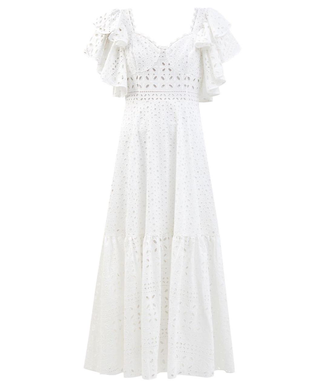 CHARO RUIZ Белое платье, фото 5