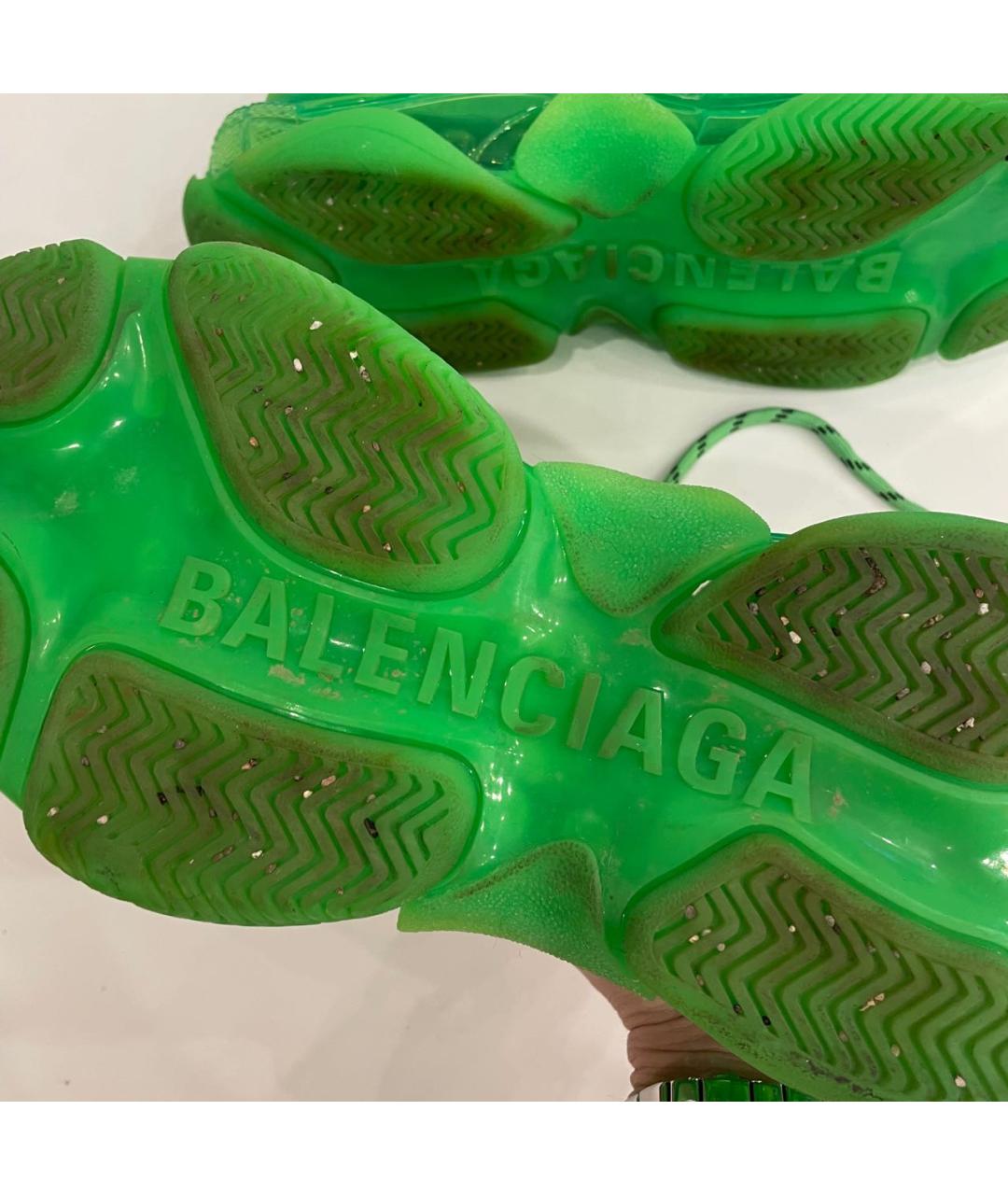 BALENCIAGA Зеленые кроссовки, фото 6