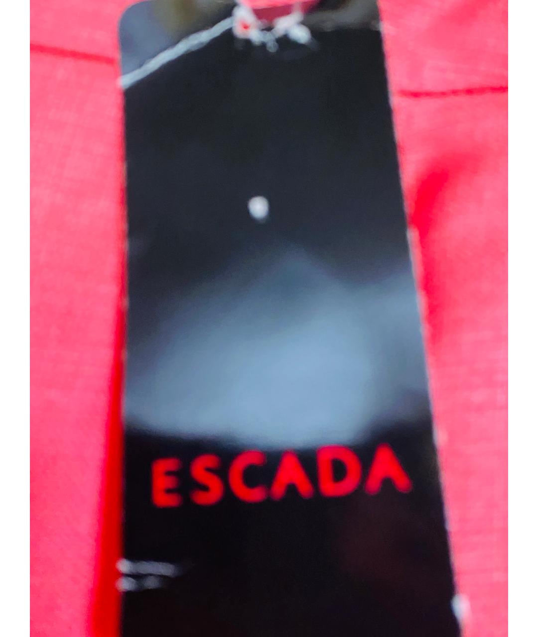 ESCADA Фуксия шелковый костюм с юбками, фото 7