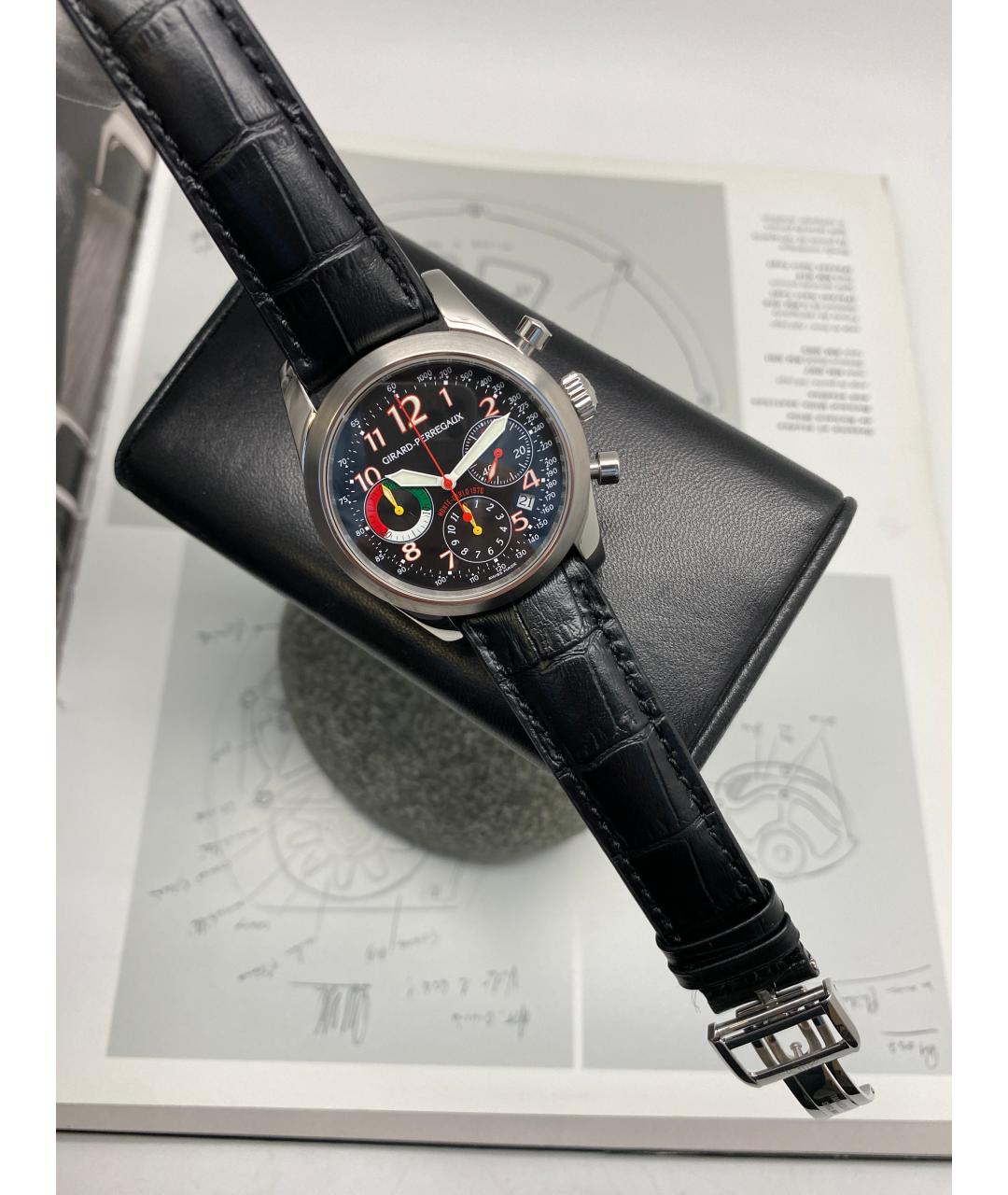 GIRARD PERREGAUX Черные часы, фото 2