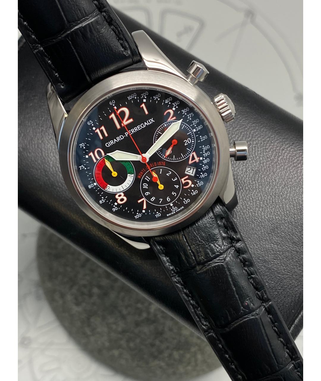 GIRARD PERREGAUX Черные часы, фото 3