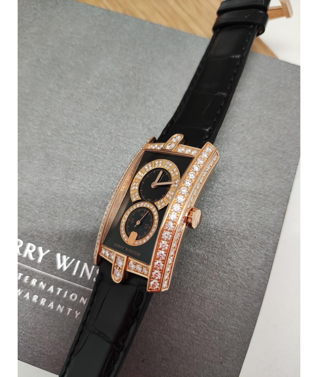 Harry Winston Золотые часы из желтого золота, фото 6