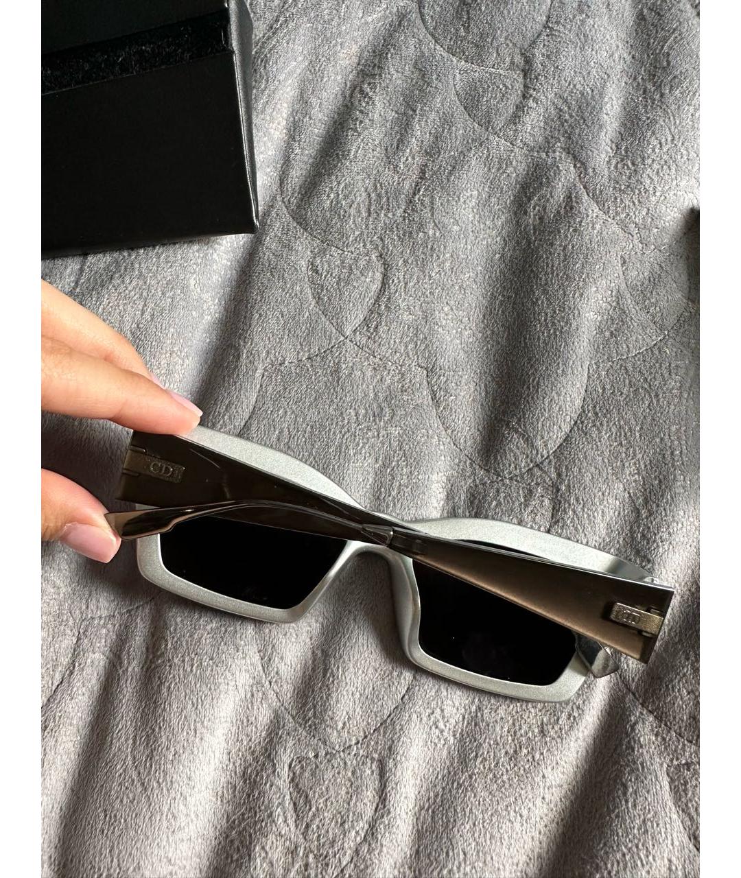 CHRISTIAN DIOR PRE-OWNED Мульти пластиковые солнцезащитные очки, фото 3