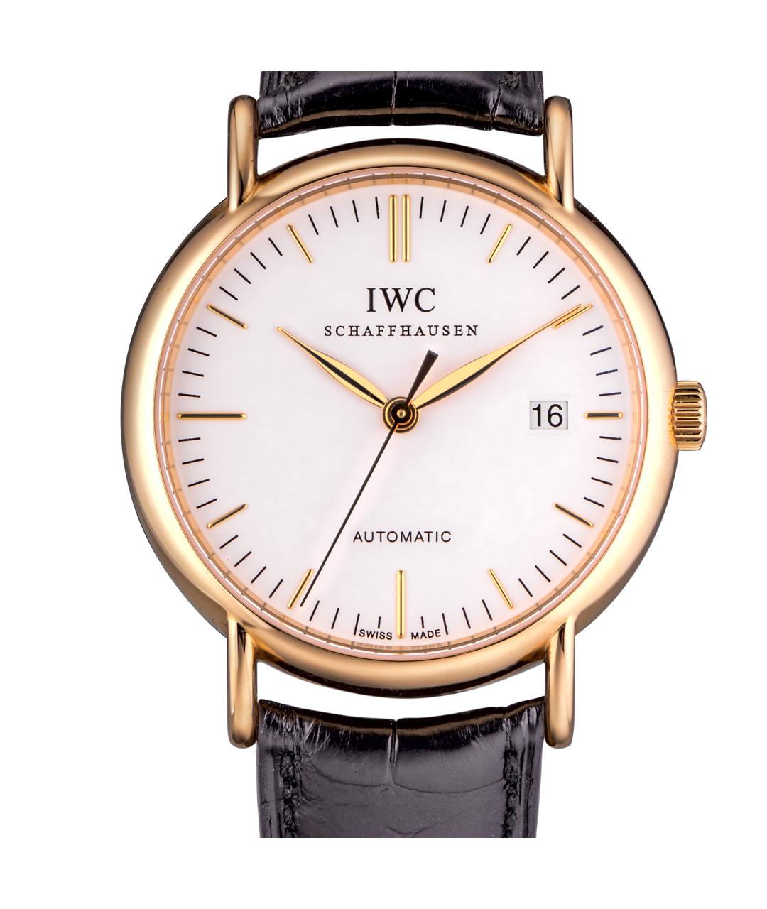 IWC Schaffhausen Часы из желтого золота, фото 2