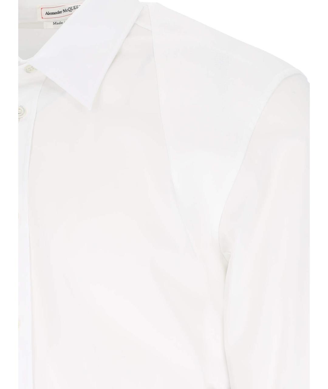 ALEXANDER MCQUEEN Белая классическая рубашка, фото 4