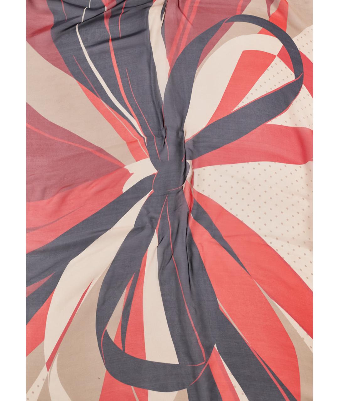 VALENTINO Мульти шелковый платок, фото 2