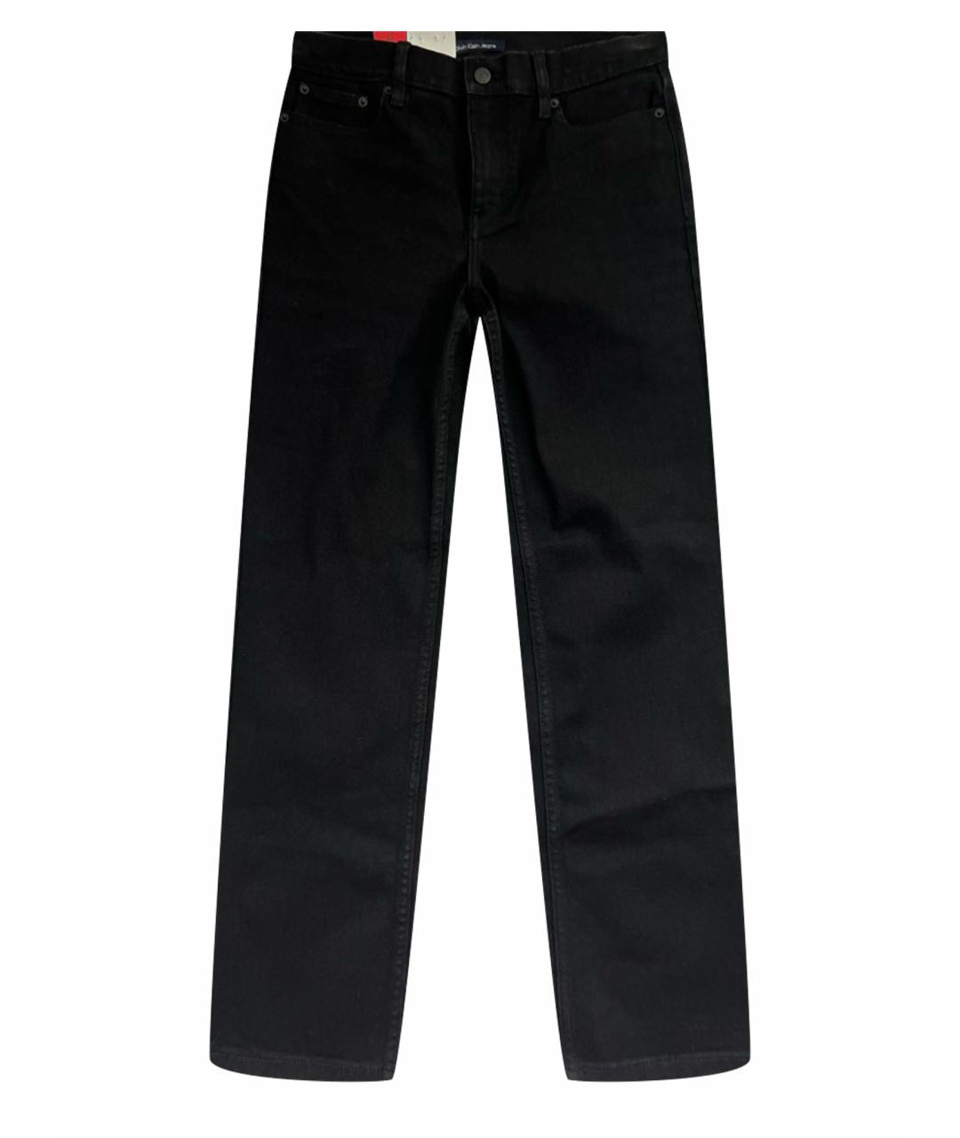 CALVIN KLEIN JEANS Черные прямые джинсы, фото 1