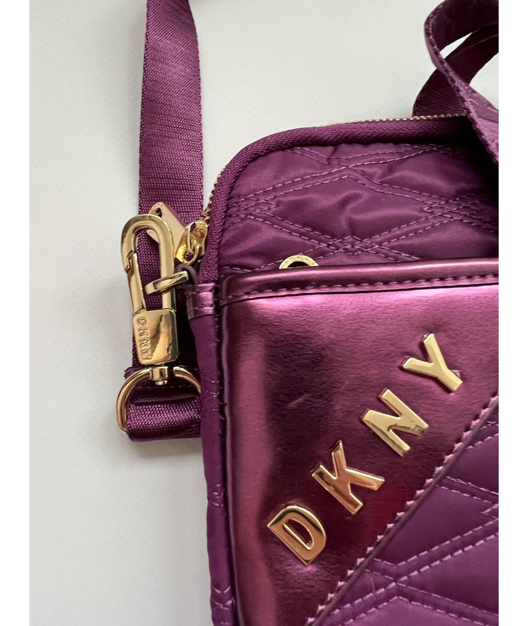 DKNY Фиолетовый портфель, фото 2
