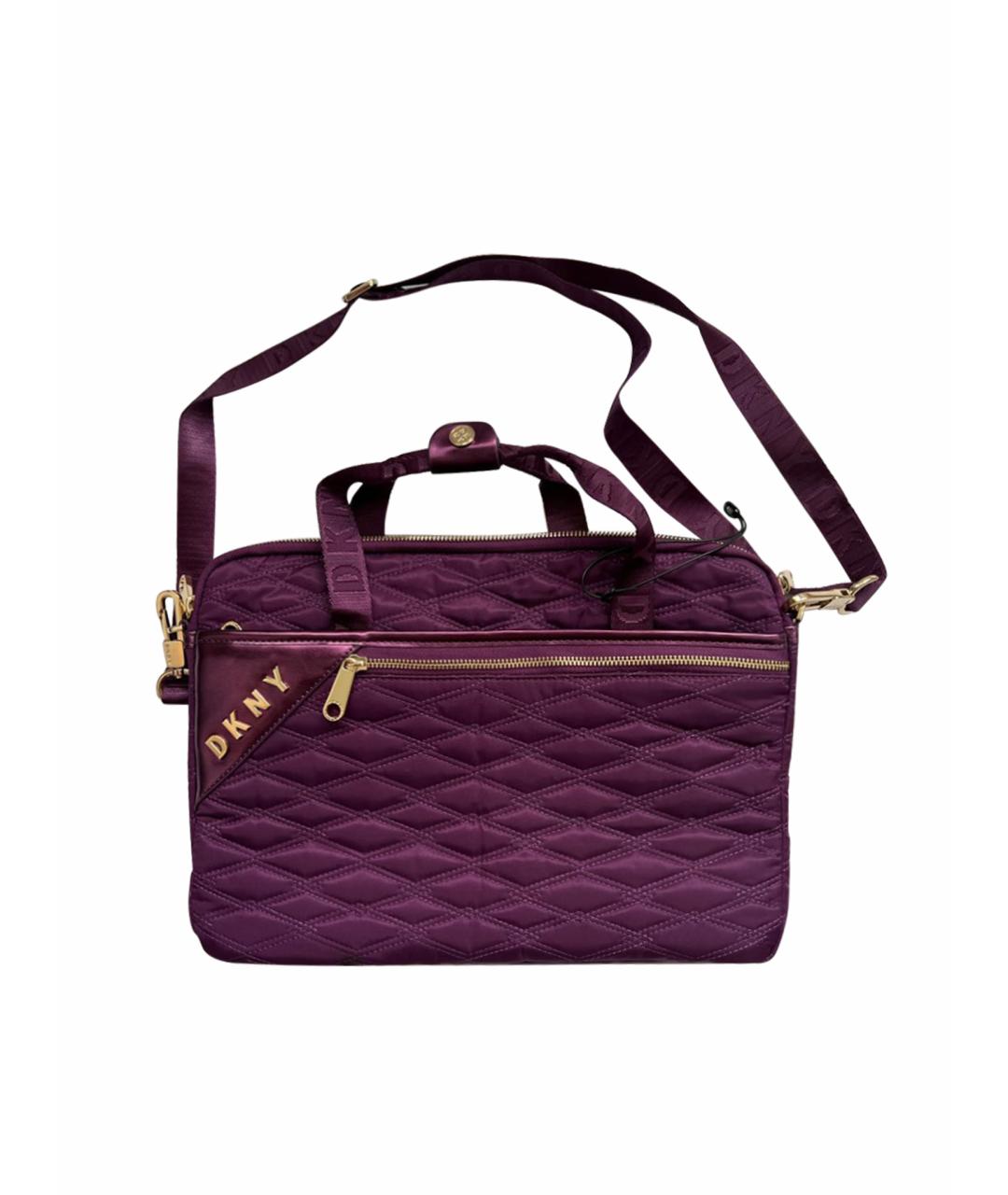 DKNY Фиолетовый портфель, фото 1