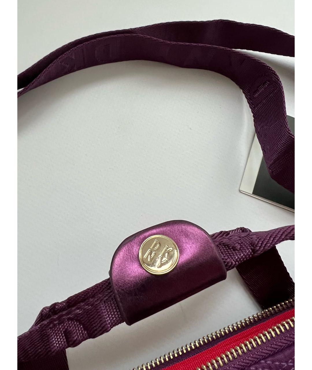 DKNY Фиолетовый портфель, фото 6