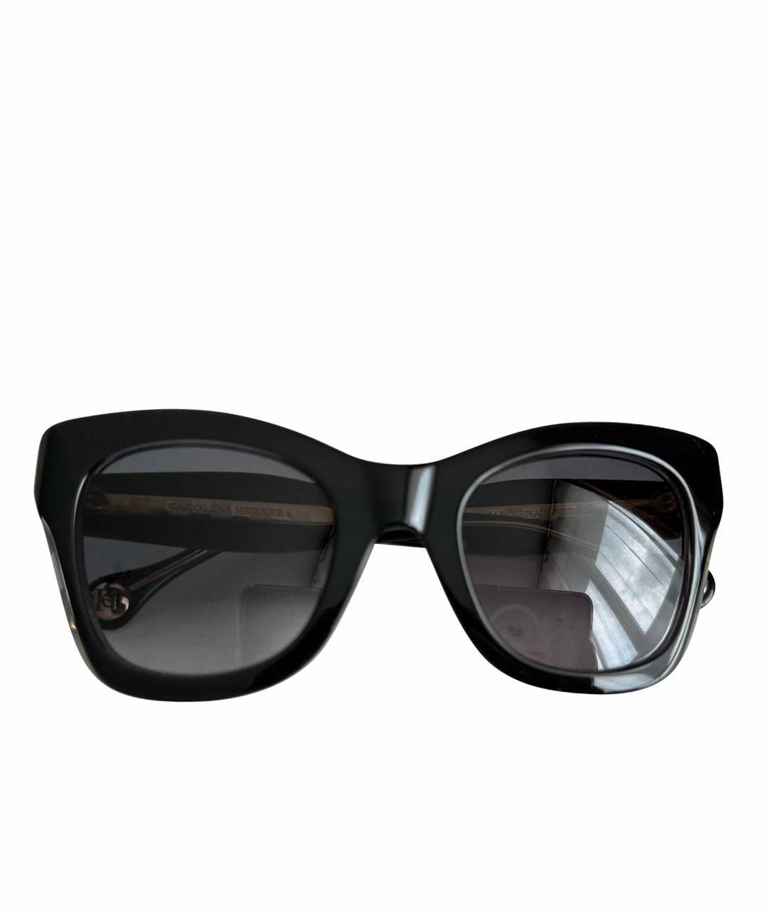 CAROLINA HERRERA Черные солнцезащитные очки, фото 1