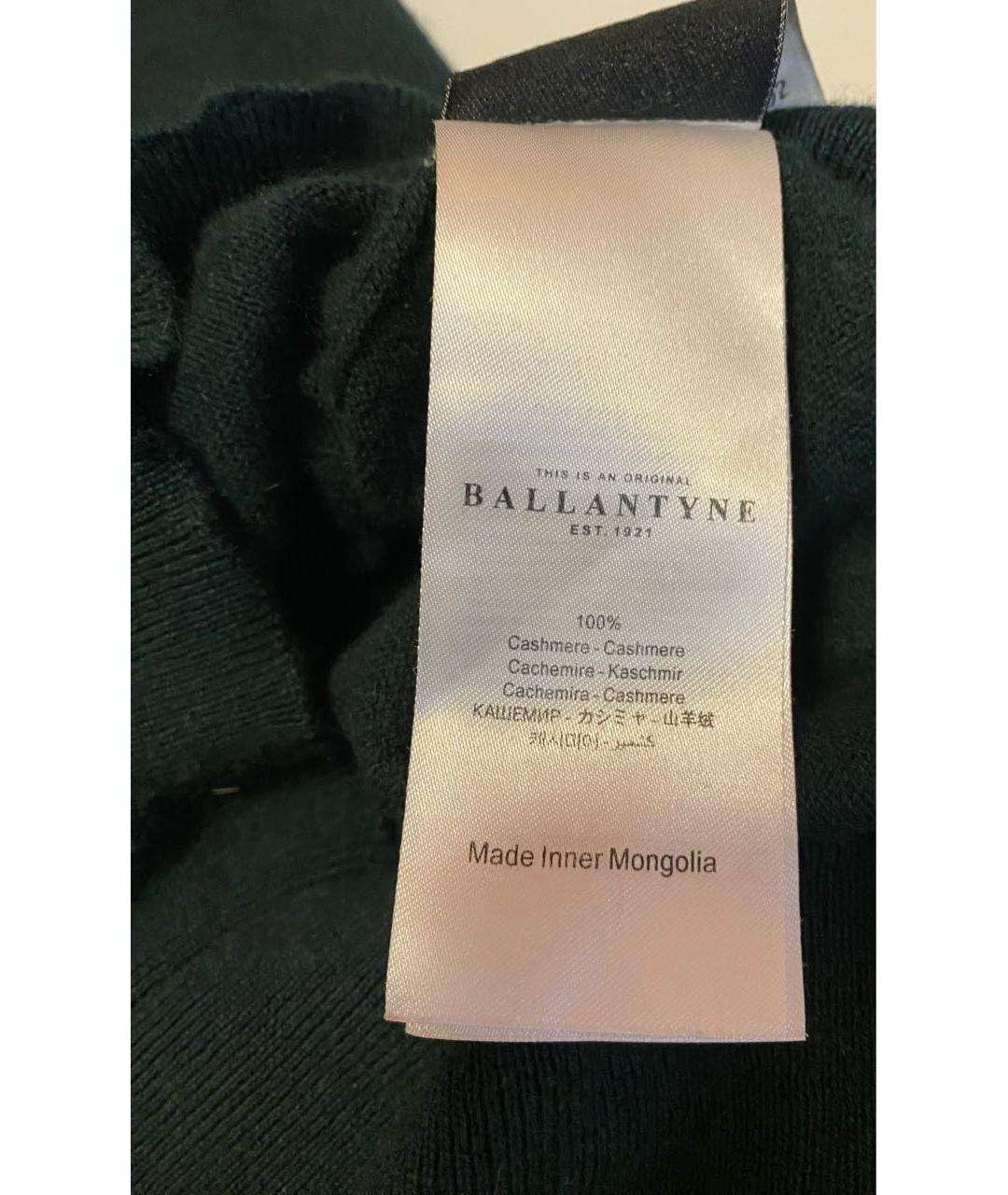 BALLANTYNE Зеленый кашемировый джемпер / свитер, фото 4