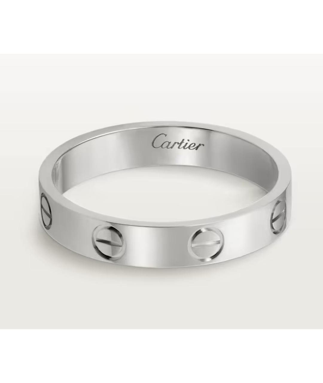 CARTIER Серебряное кольцо из белого золота, фото 7