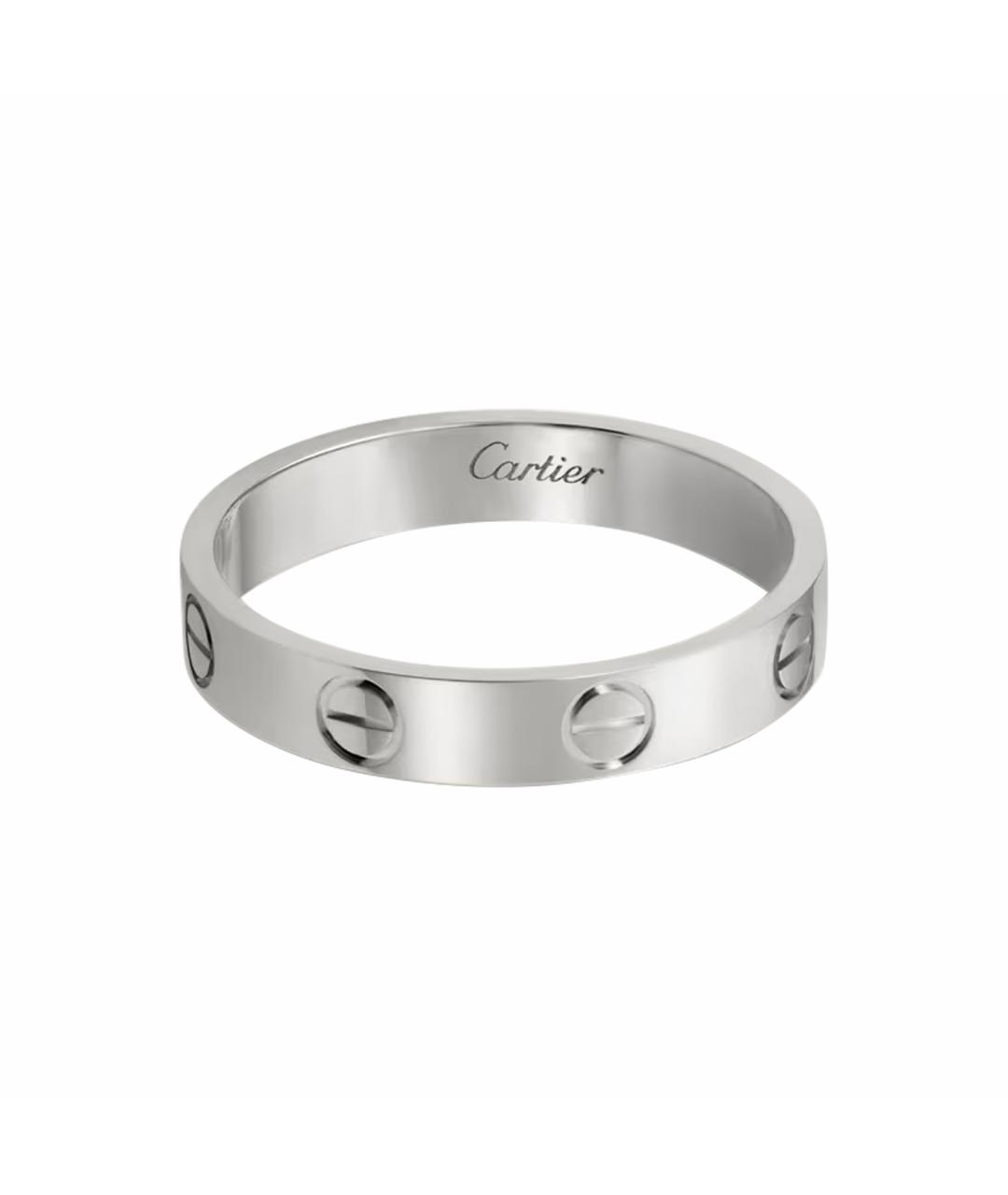 CARTIER Серебряное кольцо из белого золота, фото 1