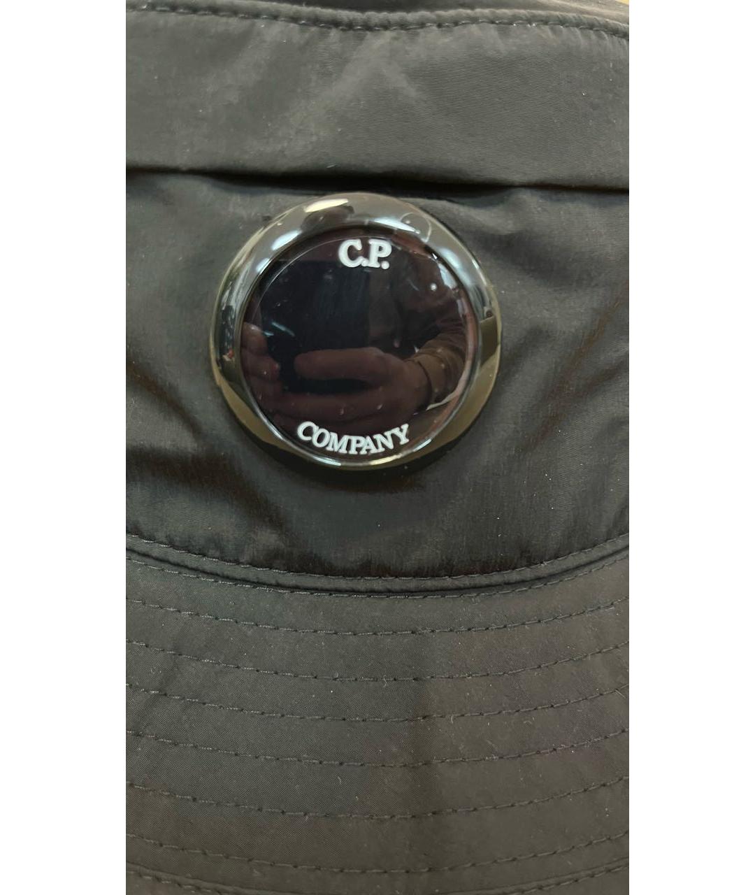 CP COMPANY Черная синтетическая шляпа, фото 5