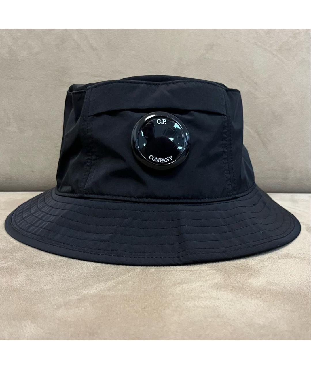 CP COMPANY Черная синтетическая шляпа, фото 7