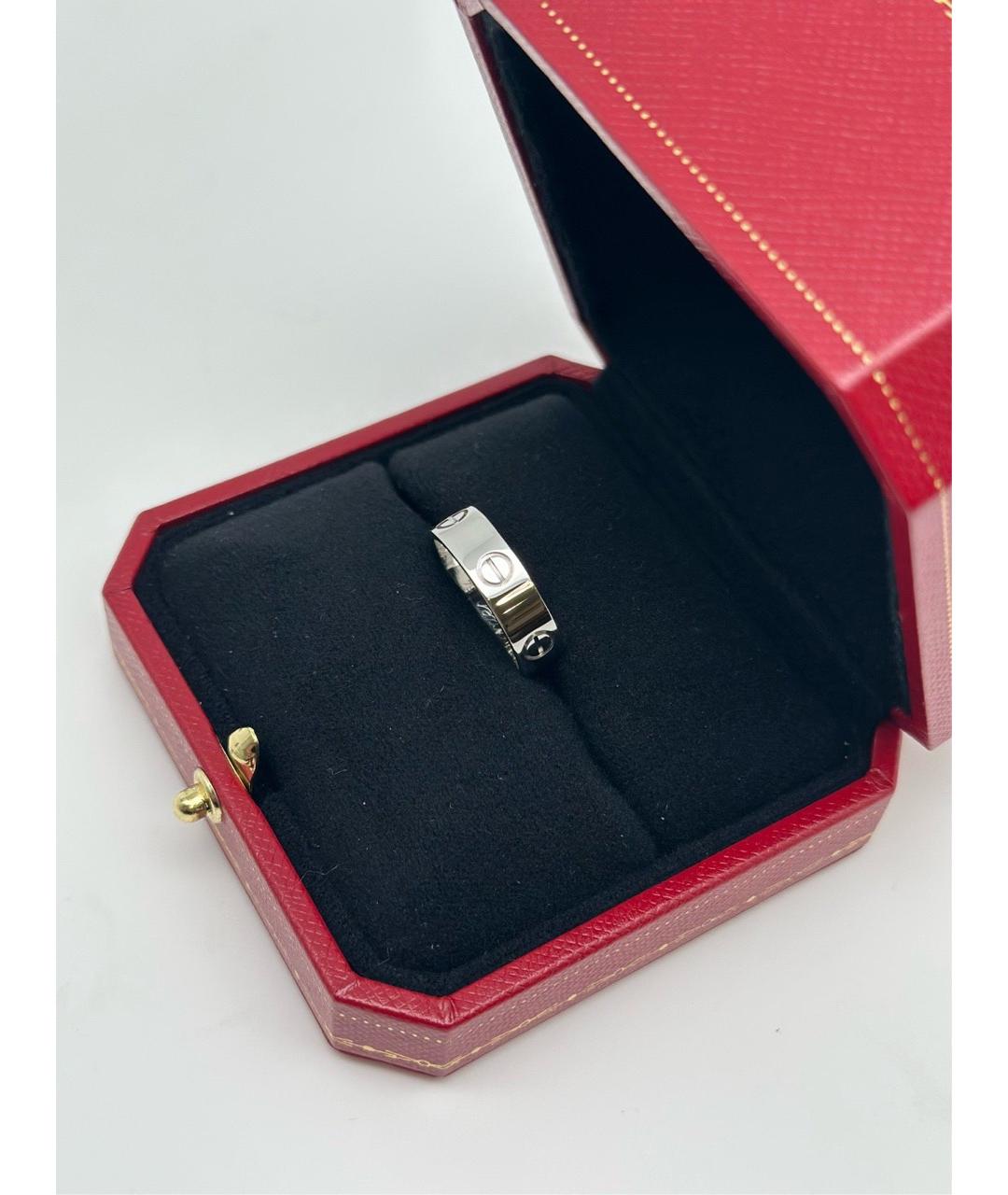 CARTIER Серебряное кольцо из белого золота, фото 5