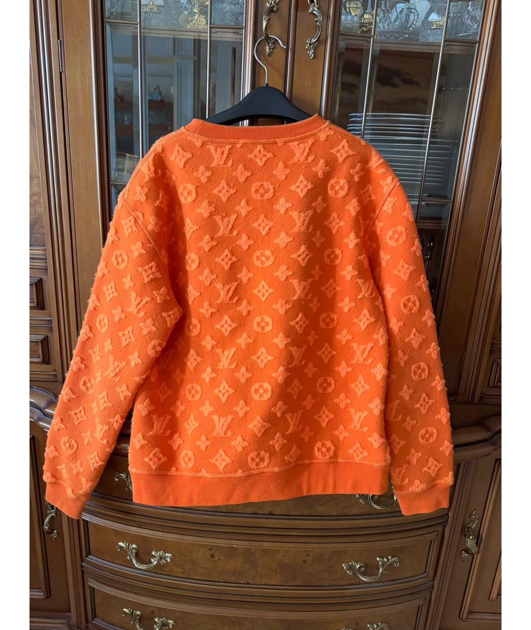 LOUIS VUITTON PRE-OWNED Оранжевый джемпер / свитер, фото 3