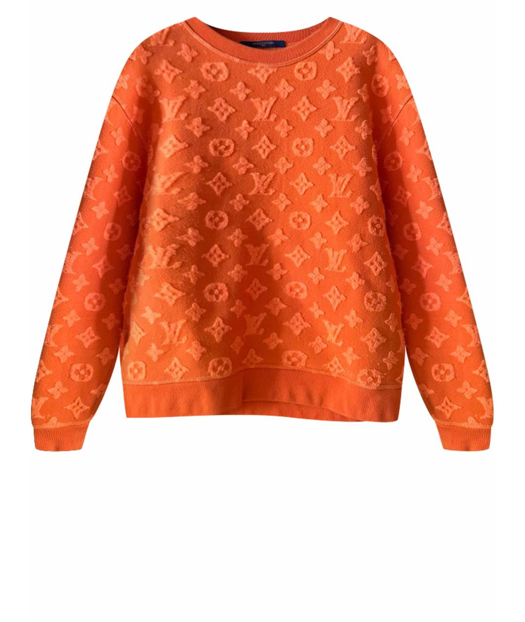 LOUIS VUITTON PRE-OWNED Оранжевый джемпер / свитер, фото 1