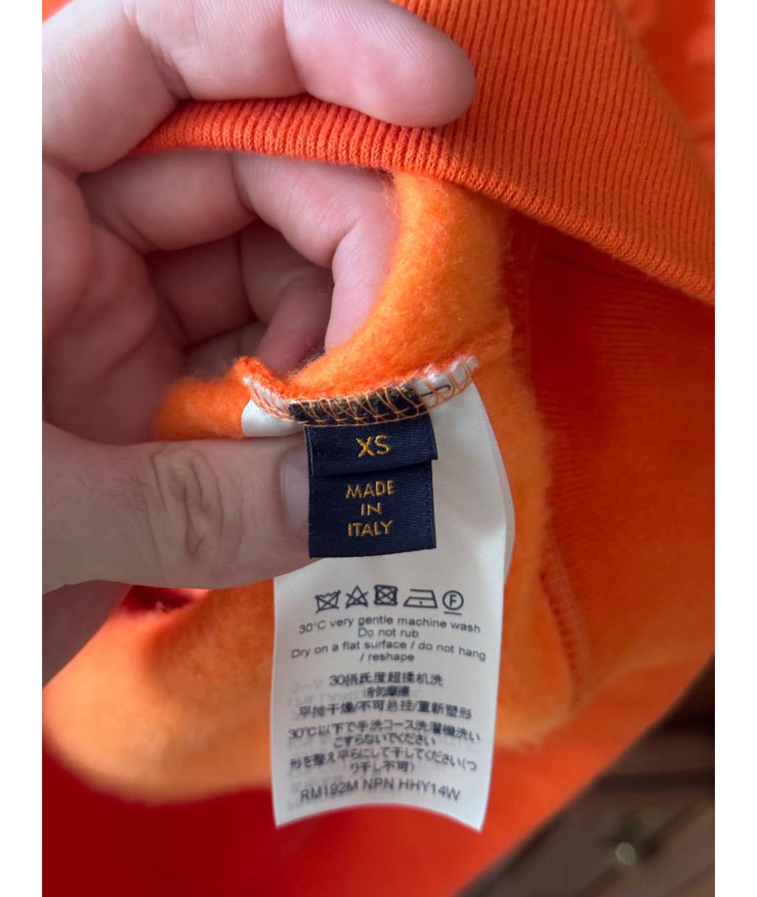 LOUIS VUITTON PRE-OWNED Оранжевый джемпер / свитер, фото 6