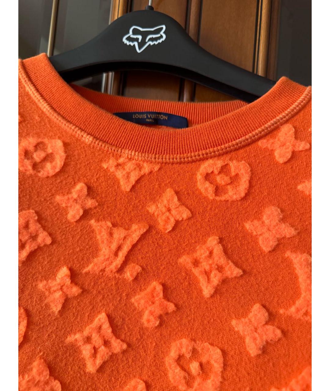 LOUIS VUITTON PRE-OWNED Оранжевый джемпер / свитер, фото 4