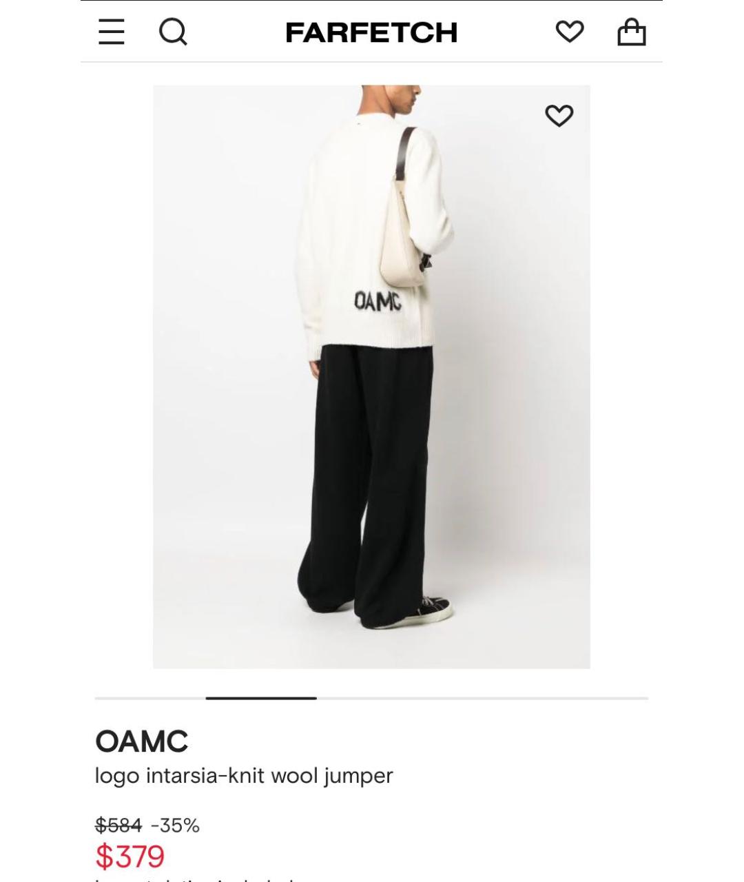 OAMC Джемпер / свитер, фото 7