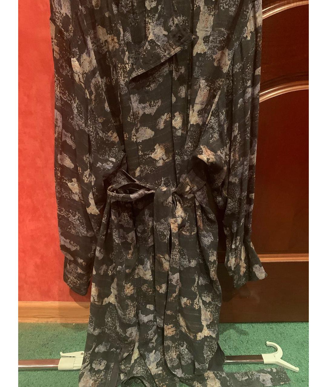 ISABEL MARANT Мульти шелковое повседневное платье, фото 6