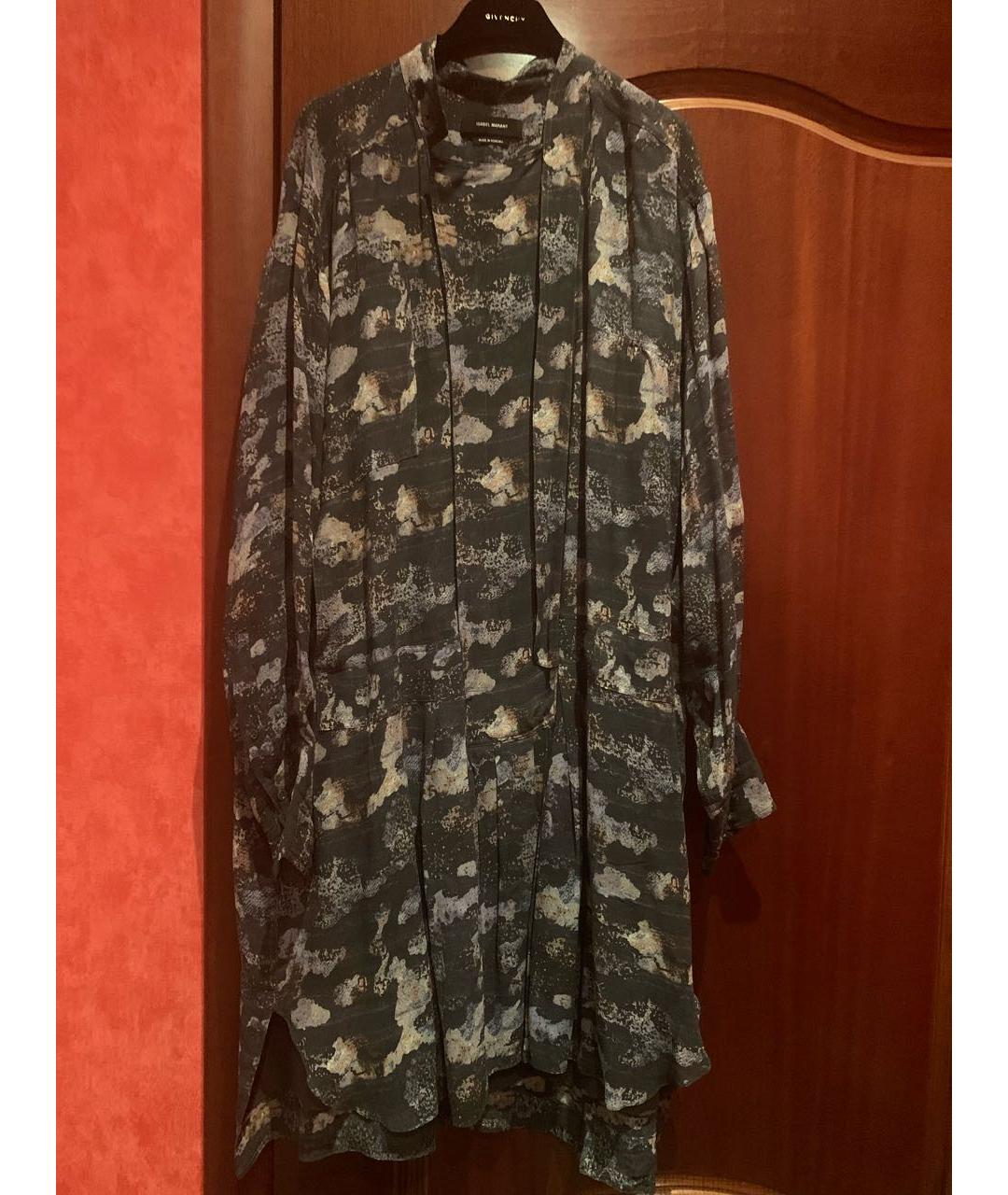 ISABEL MARANT Мульти шелковое повседневное платье, фото 9
