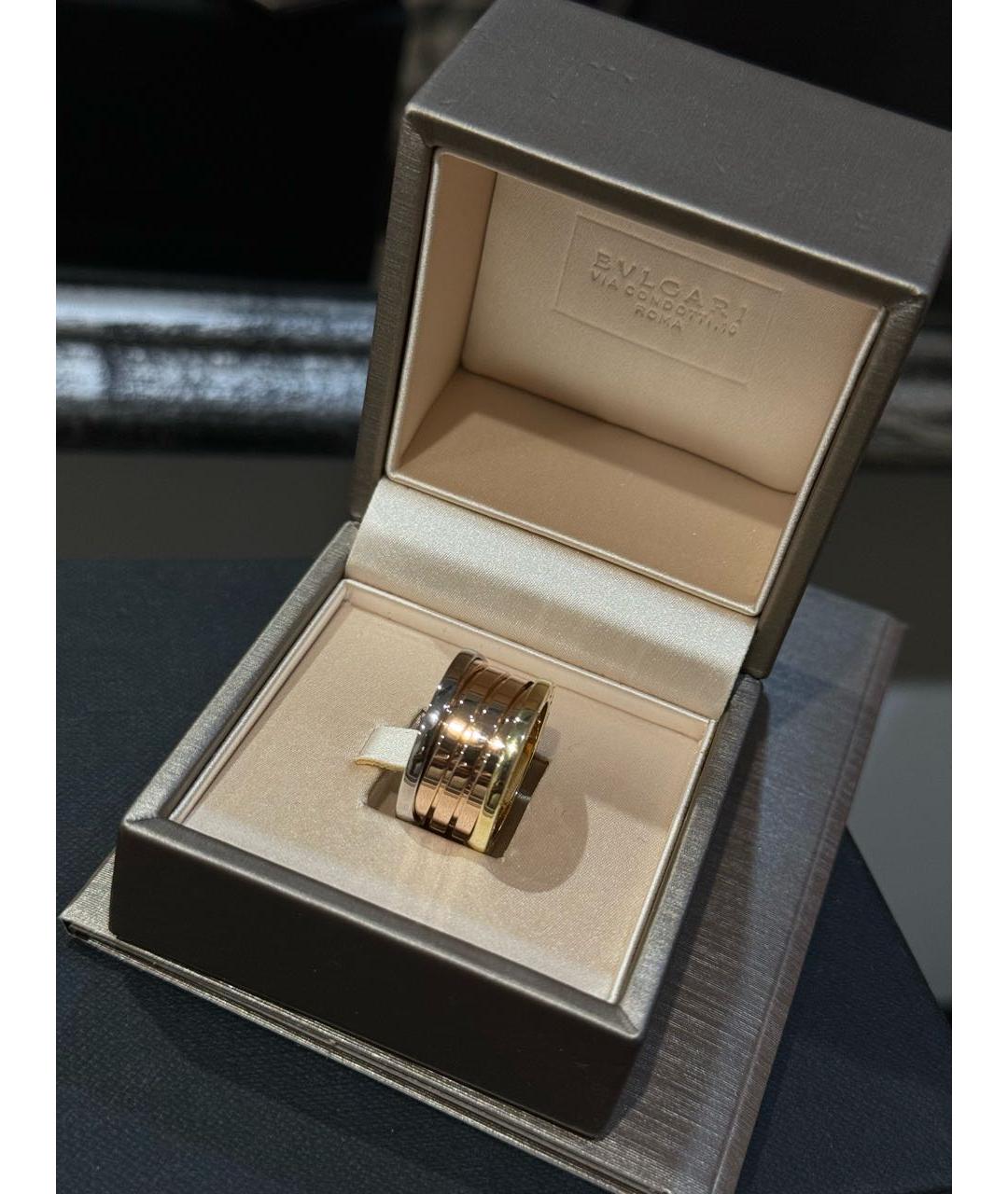 BVLGARI Золотое кольцо из белого золота, фото 9