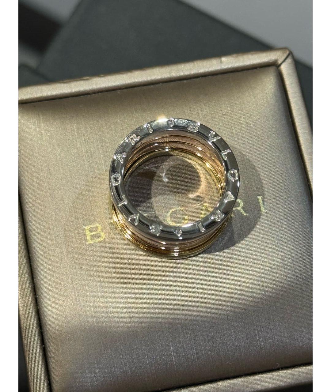 BVLGARI Золотое кольцо из белого золота, фото 3