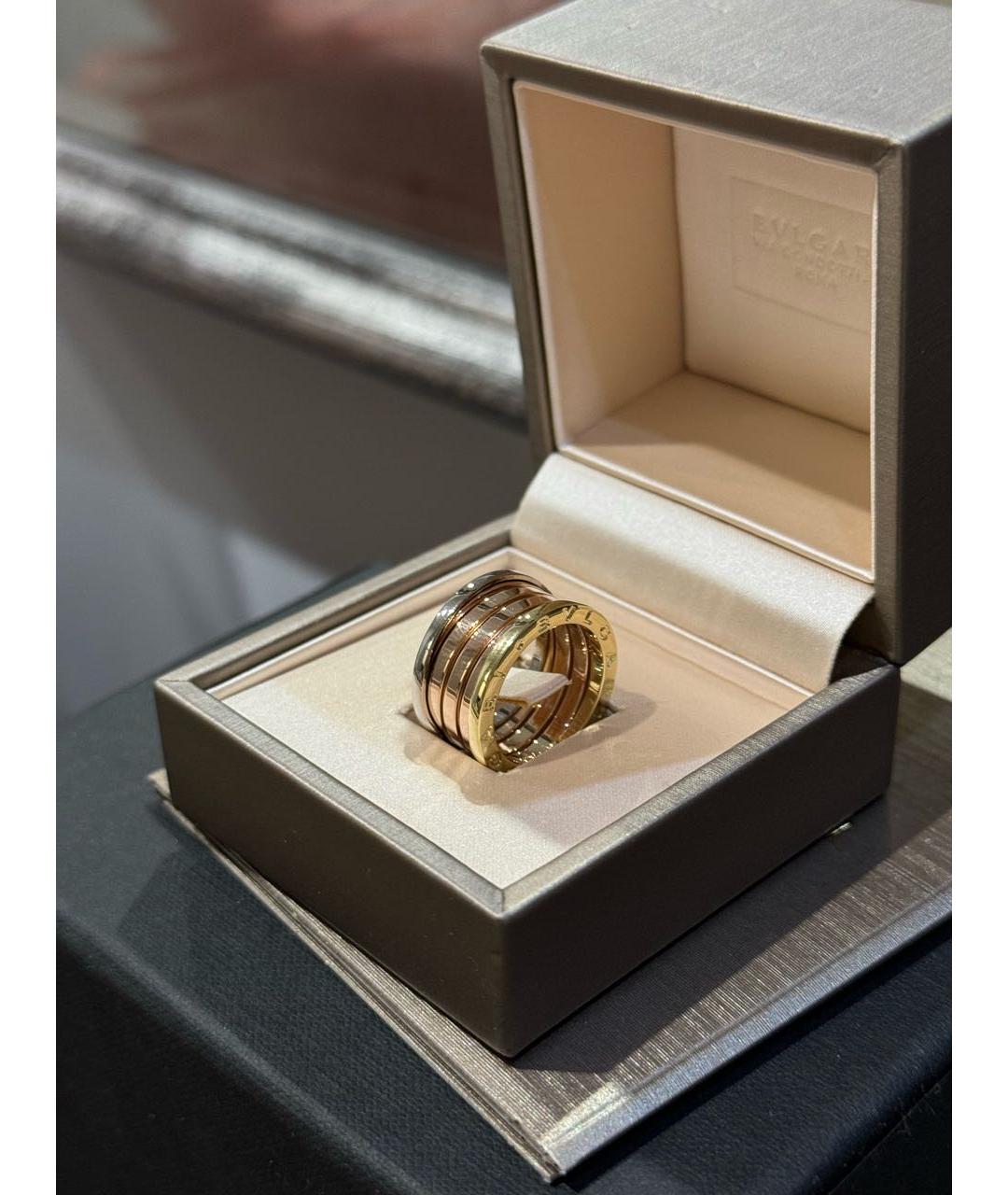 BVLGARI Золотое кольцо из белого золота, фото 7