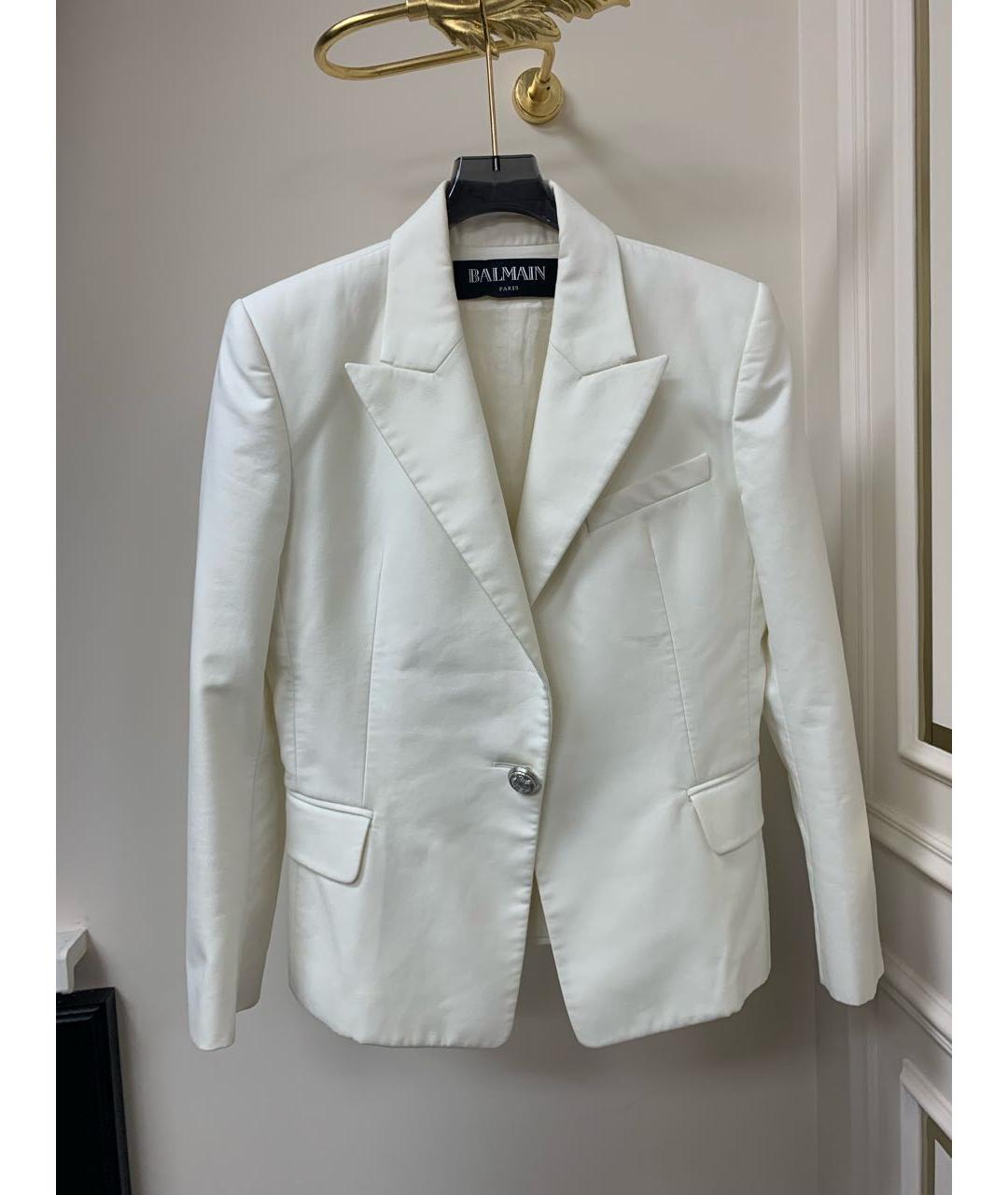 BALMAIN Белый жакет/пиджак, фото 2