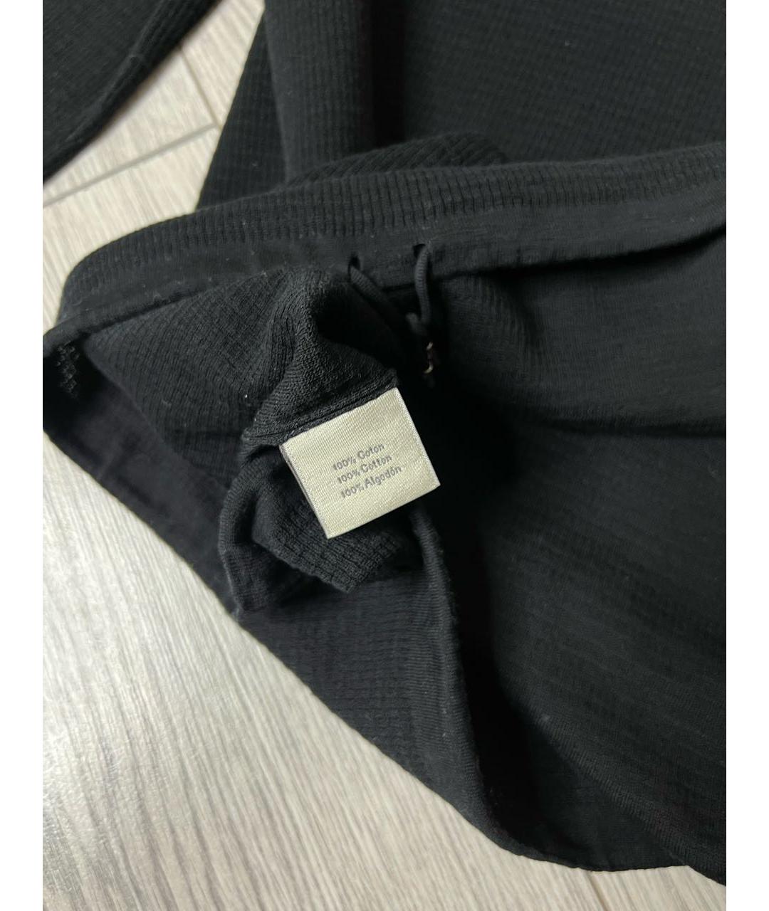 HERMES PRE-OWNED Черный хлопковый джемпер / свитер, фото 6