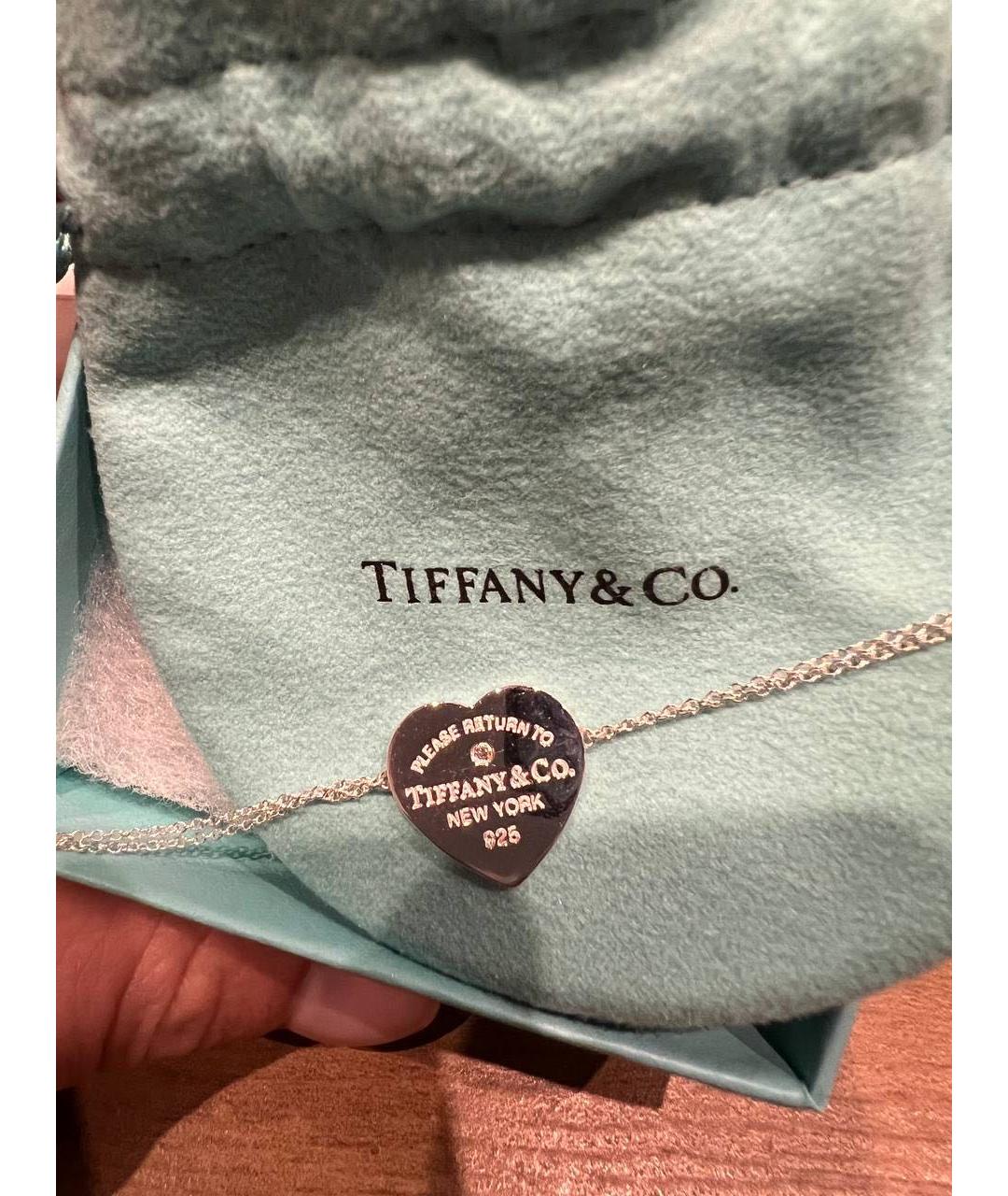 TIFFANY&CO Серебряный серебряный браслет, фото 7