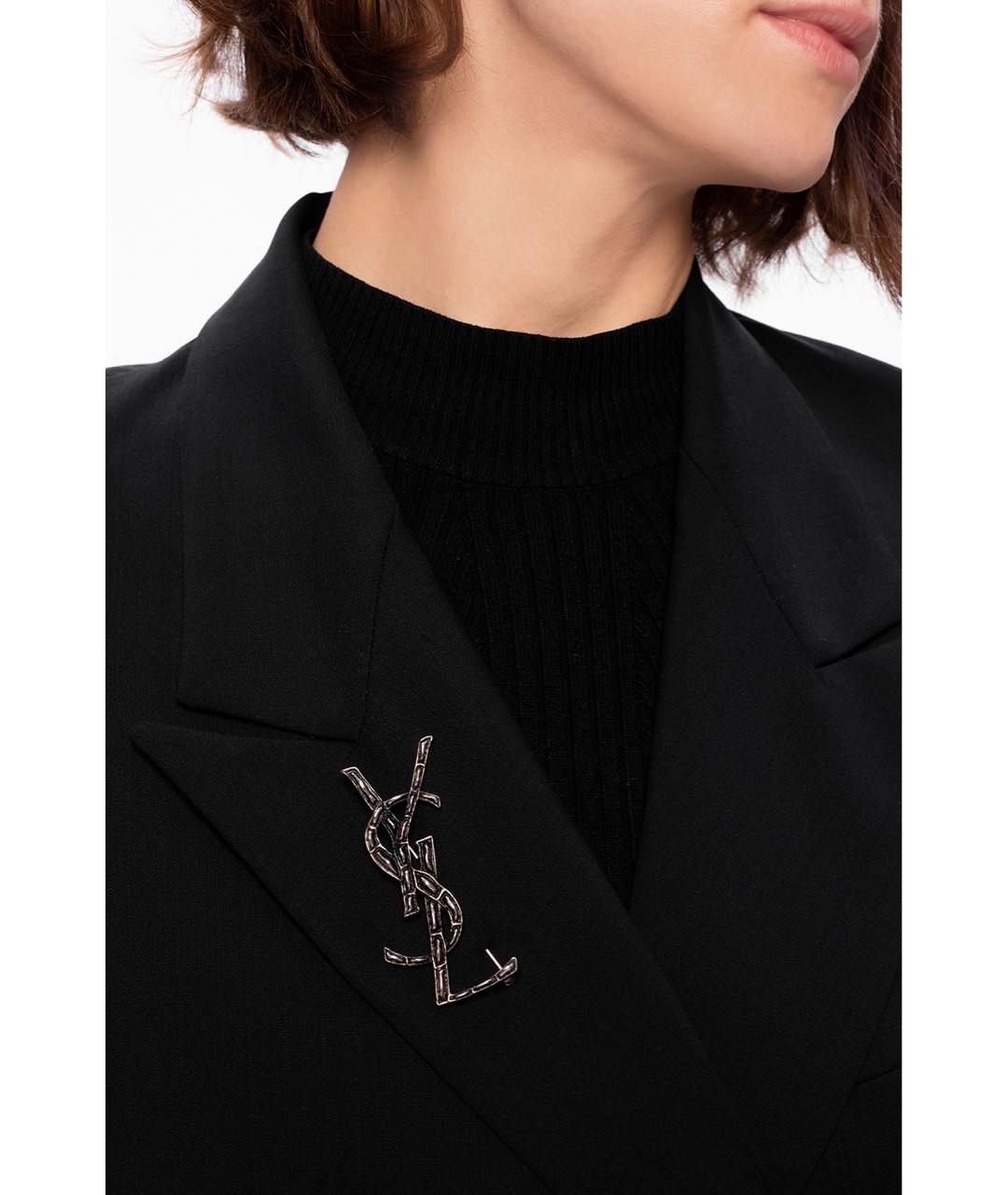 SAINT LAURENT Серебряная булавка / брошь, фото 8