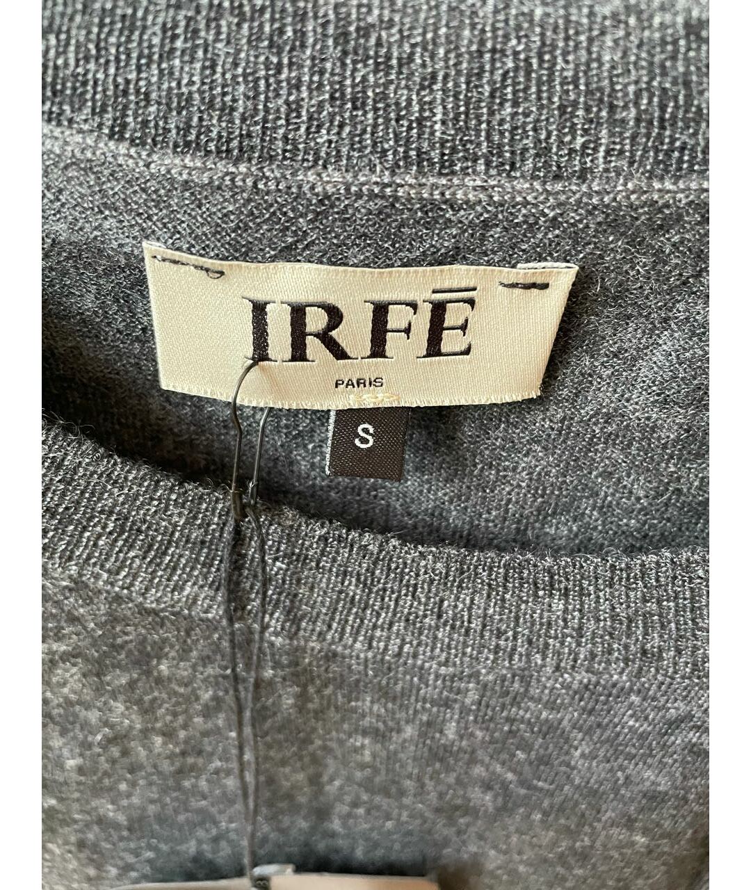 IRFE Серый кашемировый джемпер / свитер, фото 3