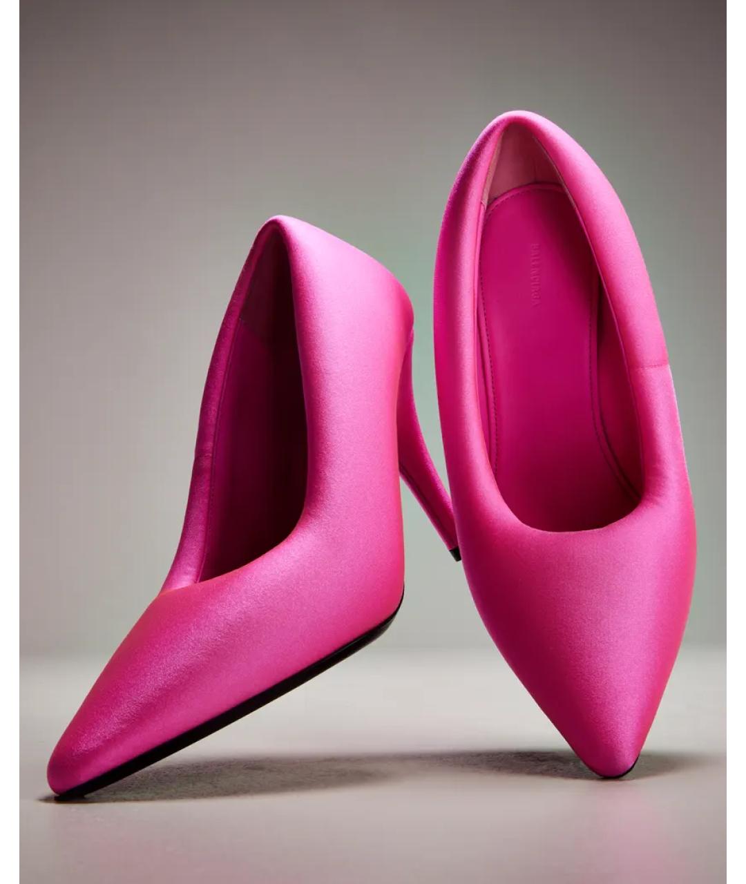 BALENCIAGA Розовые туфли, фото 2
