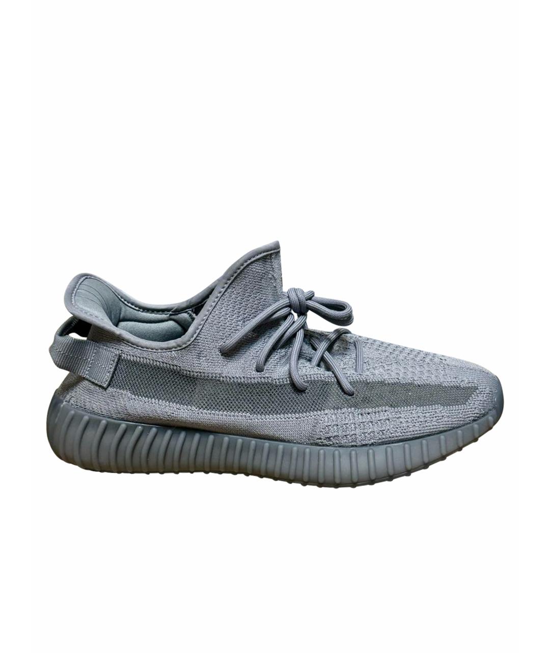 ADIDAS YEEZY Серые низкие кроссовки / кеды, фото 1