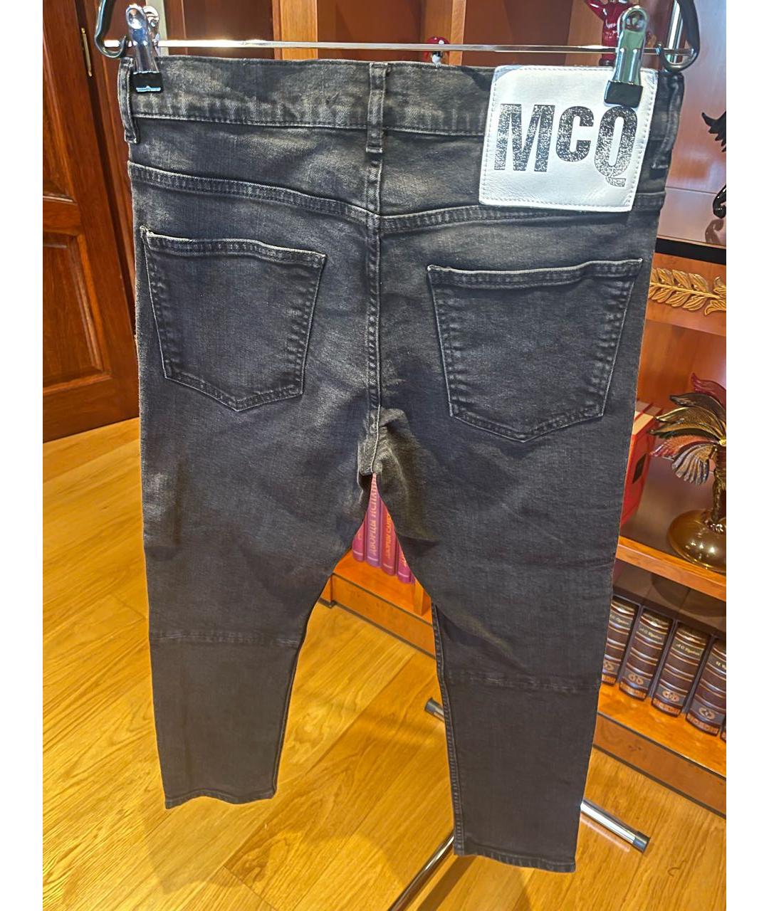 ALEXANDER MCQUEEN Черные джинсы скинни, фото 2